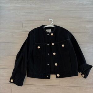 Zadig & Voltaire Black Denim Jacket